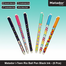 Matador i-Teen Rio Ball Pen Black Ink - (6 Pcs) image