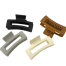 Matte Finish Big Size Rectangular Barrettes| | Jumbo Hair Claw Clips Clutchers With Geometric Shape Clips 1 Pcs Any Color image