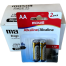 Maxell Alkaline AA Batteries: 1.5 Volt Power for Various Devices - Pack of 2 Non-Rechargeable Batteries image