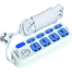 Maxline ML 0455 Extension Socket 2 Pin Multiplug 8 Port Power Strip With 10 Meter Cable image