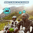 Maxto M2 Waterproof Motorcycle Helmet Headset 6 Riders Group Talking Intercom Bluetooth 5.0 FM Radio Universal Pairing Function image
