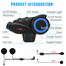 Maxto M3s Motorcycle Bluetooth Helmet Headset Intercom Waterproof 2k Sony Lens Wifi 1440p Video Recorder image