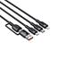Mcdodo Multiunction USB Fast Charging 3 in 1 Cable For iphone Android Devices image