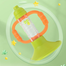Megaphone Baby Hand Teether With Jhunjhuni CN -1Pcs image