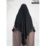 Meher 3 Layer Ready Hijab | Black image