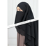 Meher 3 Layer Ready Hijab | Black image