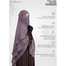 Glam Touch Meher 3 Layer Ready Hijab image