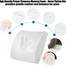 Memory Foam Lumbar Support Back Cushion Back Pain Relief Pillow For Office Chair Any Color image