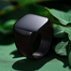Men's Black Rock Punk Rings image