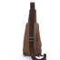 Mens Canvas Crossbody Chest Shoulder Messenger Bag image