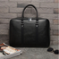 Mens Handmade Business Messenger Bag Laptop Bag Mens Leather Briefcase image