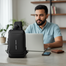 Men's Multi-function Anti-theft USB Shoulder Bag Crossbody Bag Travel Sling Bag Pack Messenger Pack image