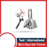 Men's Nose Hair Trimmer Stainless Steel Manual Trimmer Suitable For Nose Hair Razor Washable Portable Nose Hair Trimmer image
