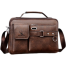 Men’s Pu Leather Shoulder Bag (Chocolate color) image