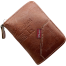 Men's Wallet for Short Male Card Holder Wallets Zipper Around Money Coin Purse image