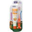 Meril Baby Brushing Training Kit (Combo of a Giraffe Shape Super Soft Bristle Baby Toothbrush and a 45gm Orange Flavour Zero Fluoride Toothpaste) image