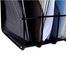 Mesh Magazine Holder 4 Slots File Rack Tray -Black image