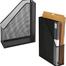 Mesh Metal Wire Wall Mount Magazine File Holder Book Document Rack Organizer image