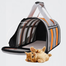 Mesh Window With Side Pocket For Pad Breathable Portable Pet Carrier Pet Travel Carrier Bag Any Colour 1Pcs image
