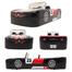 Metal Car Shaped Pencil Box case with Wheels And Movable car Seats Pencil tin Box image