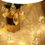 Metal Leaf Shaped LED Curtain Light 16 Feet image