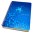 Metallic Crown Notebook Blue image