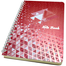 Metallic Crown Notebook Red image