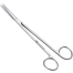 Metzenbaum Tonsil Stainless Steel Surgical Scissors Curved image