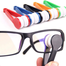 Microfiber Eyeglass Cleaner - Portable Double-Sided Cleaning Tool for Spectacles and Sunglasses image