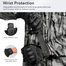 Military Grade Tactical Carbon Fiber Touch Screen Enable Hand Gloves For Bike Heavy Duty Full Finger Protective Sports Gloves Anti Slip Breathable And Water Resistant image