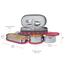 Milton Corporate Lunch 3 Stainless Steel Lunch Box- Any Color image