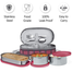 Milton Corporate Lunch 3 Stainless Steel Lunch Box - Pink Bag image