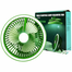 Mini Desktop Rechargeable Fan Portable Table and Camping Fan with LED Lamp image