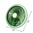 Mini Desktop Rechargeable Fan Portable Table and Camping Fan with LED Lamp image