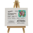 Mini Display Easel with Canvas Signature (8 x 10cm) image