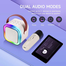 Mini Karaoke Speaker With Wireless Microphone – Portable Bluetooth Sound System image
