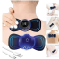 Mini Massager - Rechargeable Shoulder, Neck,Muscle,Tendonitis, Deep Tissue, Back Massager with 2 Pcs Butterfly Pad image