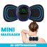 Mini Massager - Rechargeable Shoulder, Neck,Muscle,Tendonitis, Deep Tissue, Back Massager with 2 Pcs Butterfly Pad image