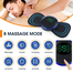 Mini Massager - Rechargeable Shoulder, Neck,Muscle,Tendonitis, Deep Tissue, Back Massager with 2 Pcs Butterfly Pad image