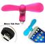 Mini USB Type-B Portable Mobile Fan – Compact Cooling Gadget for Android Devices image
