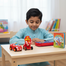 Mini Racing Friction Car To Robot Toy (car_friction_robot_red)- (Any Color) image