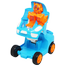 Mini Racing Friction Toy Racing De-Forming Car to Robot/ Push N Go Toys for Kids (car_friction_robot_b)Blue-232095847 image