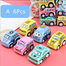 Mini Spring Driven Car Plastic-6 Piece image