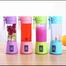 Mini Usb Rechargable Portable Fruits Juicer Smoothy Maker Blender Mechine 380ml image