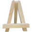 Mini Wood Display Easel Natural Craft Table Stand 8 Inchs image