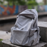 Minimalist Black Backpack for Every Day Hustle - Grey image