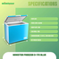 Minister Freezer D-170 Blue 170 Ltr image