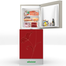 Minister M-222 Red Java New 222 Ltr Refrigerator image