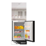 Minister M-242 Mirror Pink Glass Refrigerator image