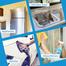 Minister Safety Plus Glass Cleaner (Spray Gun) - 350 Ml With 1.5 Liter Mug Free image
